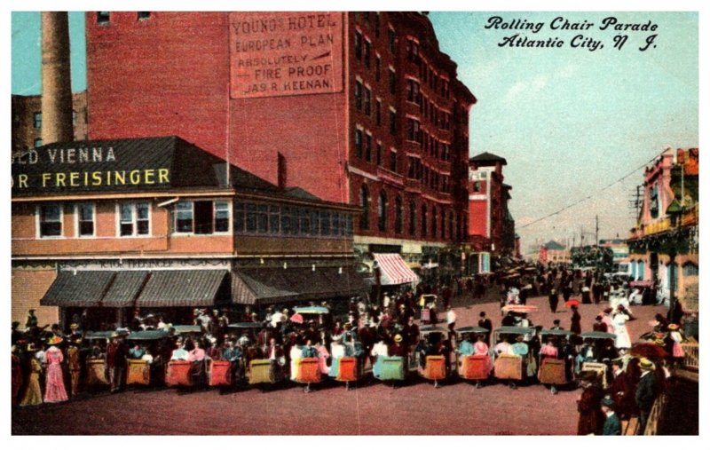 New Jersey  Atlantic City  Rolling Chair Parade