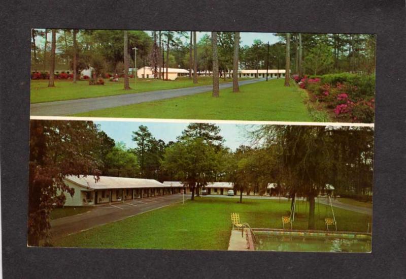 SC Forest Motel Helen Norm Flip Ankrim Ridgeland South Carolina Postcard