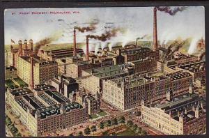 Pabst Brewery Milwaukee WI Post Card 5034
