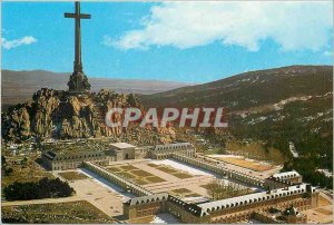 Modern Postcard Santa Cruz del Valle de Los Caidos Panoramic view of the post...