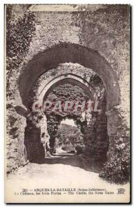 Arques la Bataille - Le Chateau - Old Postcard