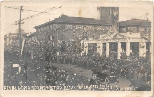 J16/ Peoria Illinois RPPC Postcard c1910 American Legion Parade 6