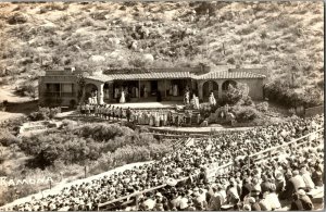 RPPC Ramona Bowl Amphitheatre Hemet CA Vintage Postcard H56