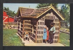 Greetings From Rockome Gardens,Arcola,IL Postcard 