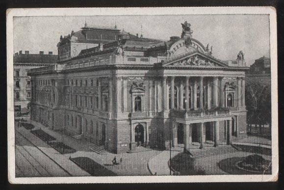 102353 Czechia Brno BALLET OPERA HOUSE theatre Vintage PC