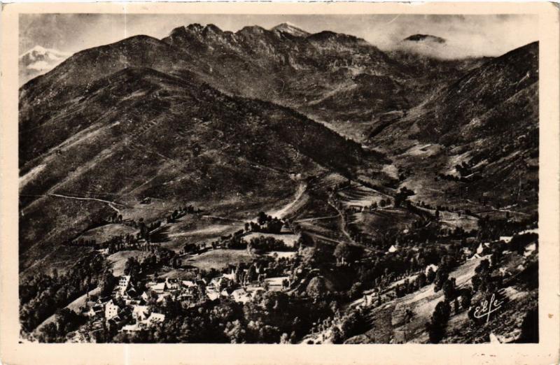 CPA LUCHON - La Vallée d'Or vue de la Route de Peyresourde (583023)