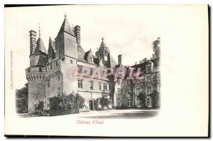 Old Postcard Chateau d'Usse