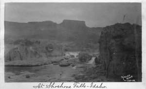 Postcard Idaho Shoshone Falls RPPC C-1910 Nielen 23-4813