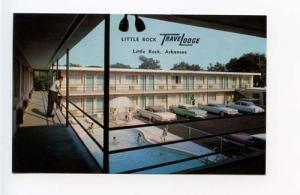 Little Rock AR Travel Lodge Motel Old Cars Swimming Pool ...