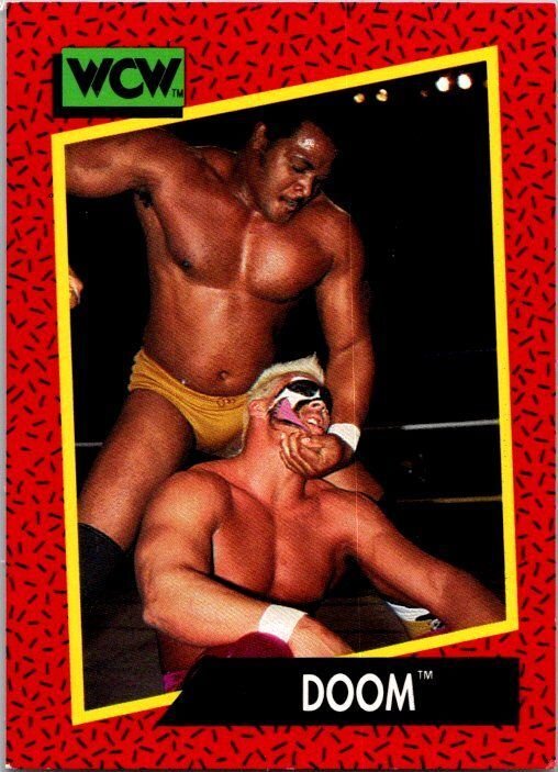 1991 WCW Wrestling Card DOOM Rob Simmons Butch Reed sk21201