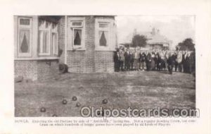 Lawn Bowling Unused 