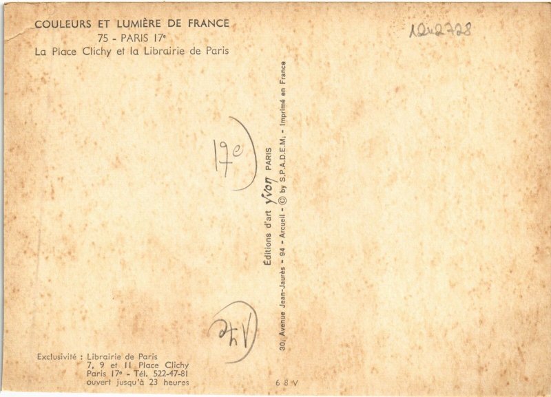 CPM PARIS Place Clichy (1242728)