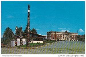 Indian The Prince Rupert Museum With Provincial Courthouse In Background  Pri...