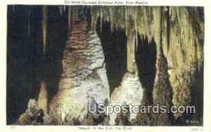 Temple of the Sun, Big Room - Carlsbad Caverns National Park, New Mexico NM  