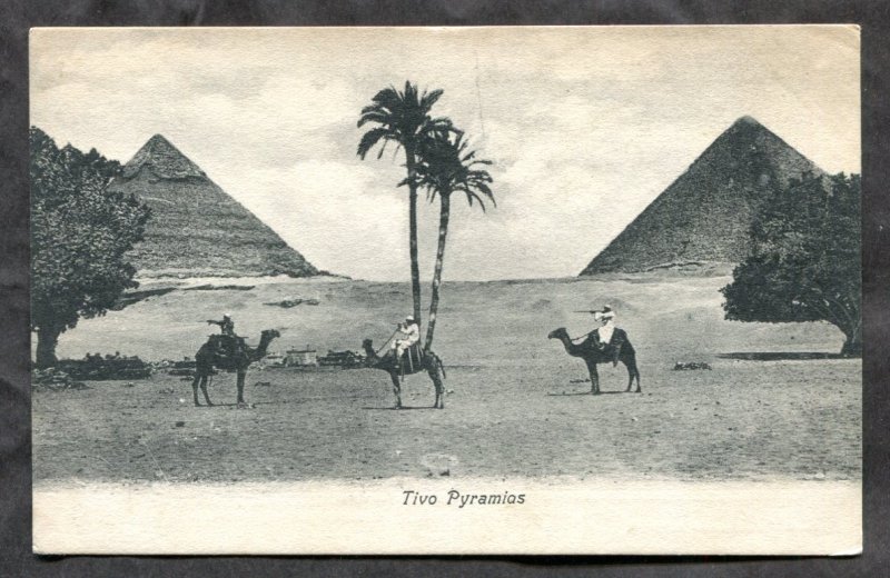 dc776 - EGYPT c1898-1902 Pyramids Postcard