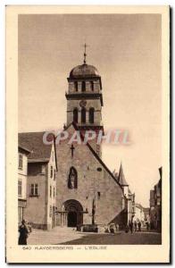 Kaysersberg - The Church - Old Postcard