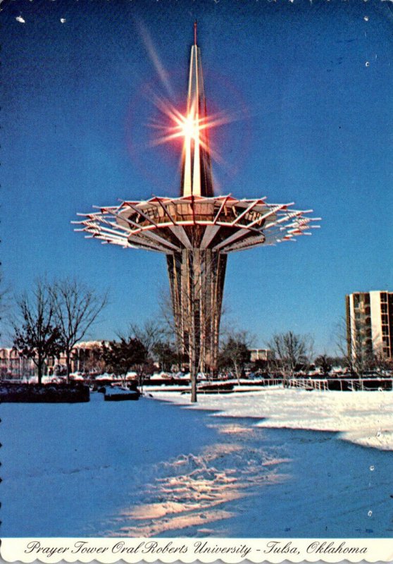 Oklahoma Tulsa Oral Roberts University Prayer Tower