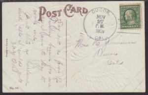 Thanksgiving Greetings,Eagle,Turkey