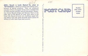 Air View of The Bausch & Lomb Optical Plant Rochester, N.Y., USA Occupation, ...