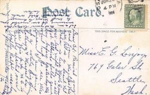Sharon Vermont~Main Street~Homes~Hotel~Dirt Road~1908 Postcard