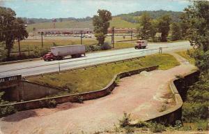 Concord Ohio Historic S Bridge Birdseye View Vintage Postcard K73510