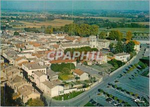 Postcard Modern Belleville (Rhone) View Aerial General