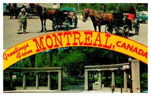 Postcard SCHOOL SCENE Montreal Quebec QC AR5653