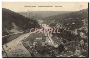 Old Postcard Vallee Meuse Chateau Regnault L & # 39Ermitage