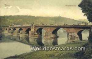 Moselbrucke Trier German Postcard Germany Post Card