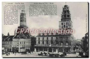 Old Postcard Calais Tour Du Guet