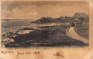 Oakland Beach, Rye, NY, Staten Island, NY, Old Postcard