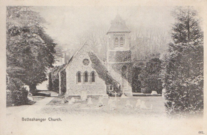 Kent Postcard - Betteshanger Church - Ref 864A