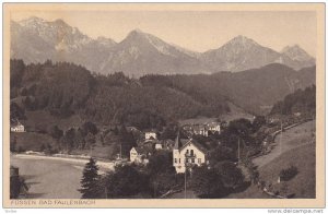 Panorama, Fussen Bad Faulenbach, Bavaria, Germany, 1910-1920s