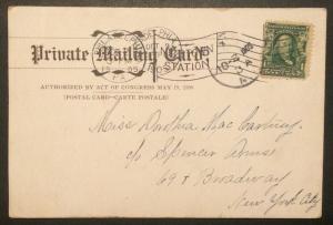 Bay Scene, Private Mailing Card 1905