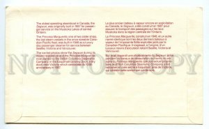 162549 CANADA 1987 Liners Ships FDC Cover