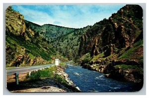 Vintage 1957 Postcard Thompson Canyon Rocky Mountain National Park Colorado