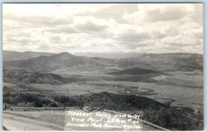 c1940s Steamboat Springs, CO RPPC Pleasant Valley View US Highway 40 Photo A149