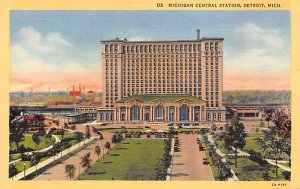 Michigan Central Station Located Near Michigan Avenue - Detroit, Michigan MI