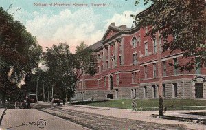 Postcard School Practical Science Toronto Canada