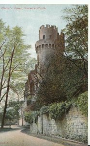 Warwickshire Postcard - Caesar's Tower - Warwick Castle - Ref 19855A