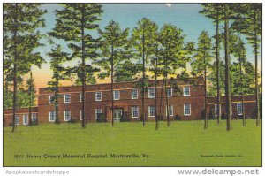 Henry County Memorial Hospital Martinsville Virginia