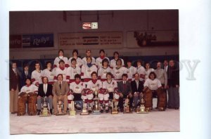 143514 ICE HOCKEY Sports Club DRUMMONDVILLE SABRES 1981-82