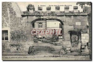 Old Postcard Oissel Porte Des Grands Mornons