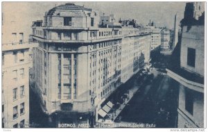 BUENOS AIRES, Argentina, 1900-1910's; Avenida Pres. R. Saenz Pena