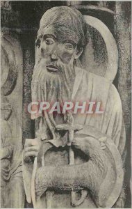 Old Postcard Cathedral of Chartres (E and L) Detail of the Central Bay North ...
