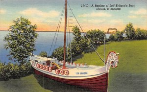 Leif Erikson Boat Replica Leif Erikson Boat Replica  - Duluth, Minnesota MN P...