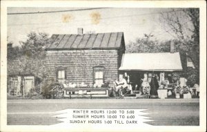 Vintage Postcard PORTLAND NEW YORK NY Home of Uniques AD ADVERTISING