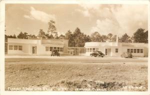 1930s RPPC Postcard Florida State Line Grill US Hwy 41 Jennings FL Cline 2-C-41