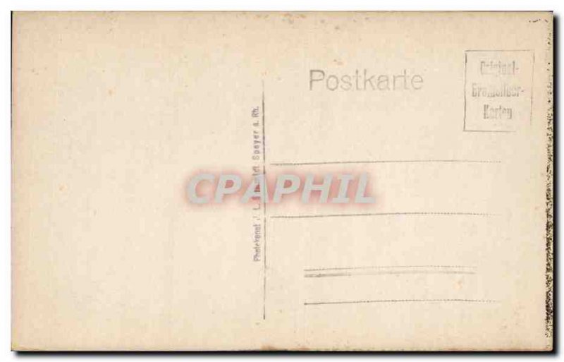 Old Postcard Speyer Dom