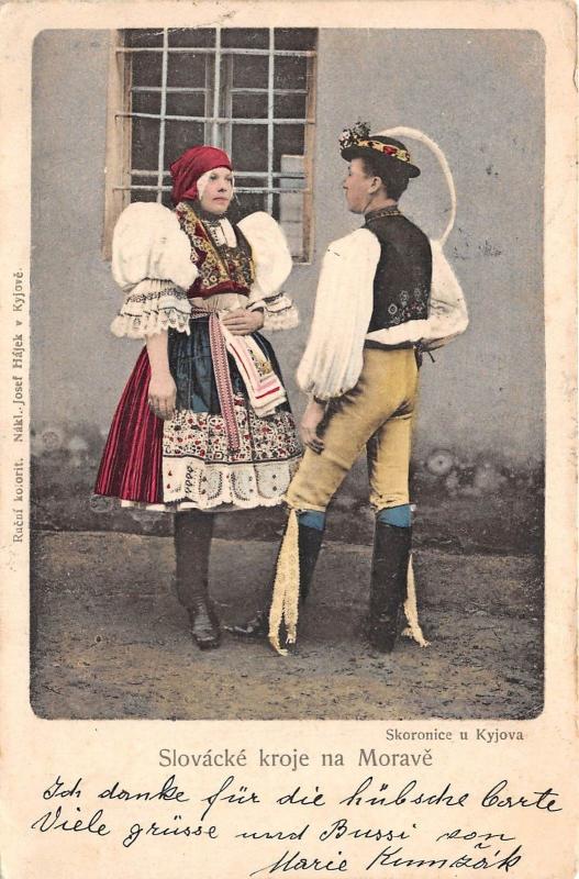 bc65657 slovakia kroje na Marave Skoronice u Kyjova Folk Folklore Type